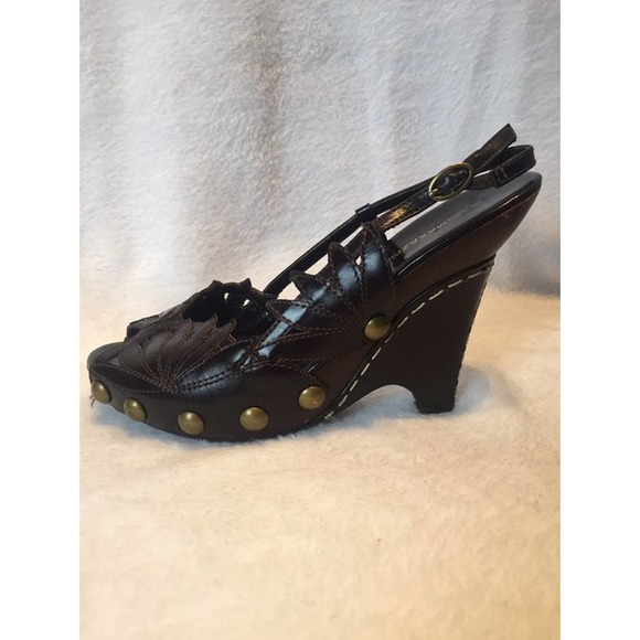 bcbgmaxazria Studded Heels Womens sz6.5 - Picture 4 of 9